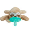 Philips AVENT Soothie Snuggle Pacifier Holder with Detachable Pacifier, 0m+, Elephant, SCF347/03- 1 Count (Pack of 1)