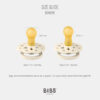 688a9a20170840e9ab5fe4855c4dd6bbc59324b57f7808ab53f1b.jpg BIBS Boheme Soother 4-Pack. BPA Free Dummy Pacifier, Round Nipple. Natural Rubber Latex, Made in Denmark, Size 2 (6-18 Months), Dusky Lilac Mix
