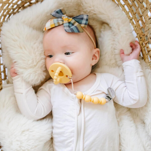 Ryan & Rose Cutie PAT Pacifier Teether 10 Pack Assorted Colors (Canyon (Boy), Flat)