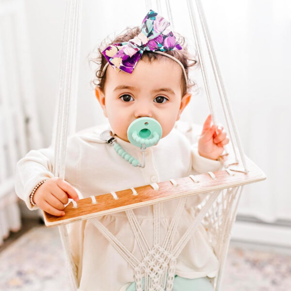 Ryan & Rose Cutie PAT Pacifier Teether 10 Pack Assorted Colors (Canyon (Boy), Flat)