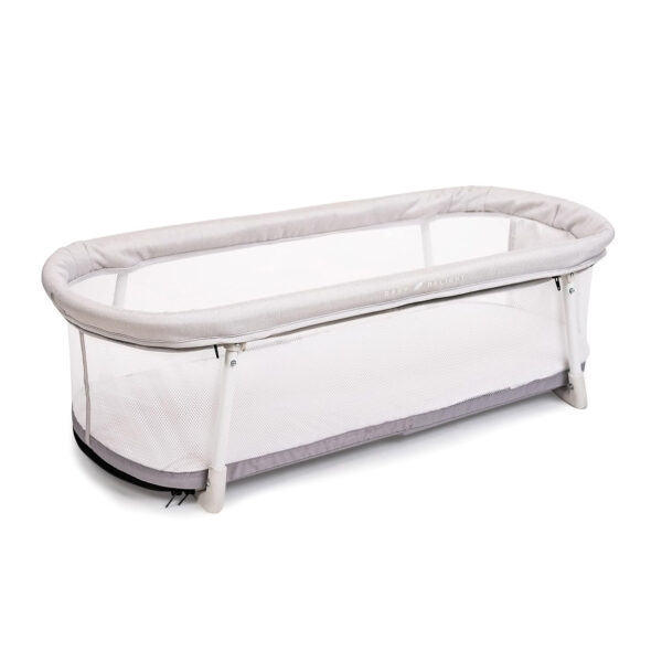 688a9d3d333f5002f4ad5bded0eb467391039f3e54080e348a3e8.jpg Baby Delight Snuggle Nest Bassinet, Portable Baby Bed, for Infants 0 – 5 Months, Driftwood Grey
