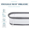 688a9d48eecd912c3169a4fd8c588890154c72c52a1bf42f38a1c.jpg Baby Delight Snuggle Nest Bassinet, Portable Baby Bed, for Infants 0 – 5 Months, Driftwood Grey
