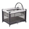 Pamo Babe Portable Playard,Sturdy Play Yard with Padded Mat and Toy bar with Soft Toys