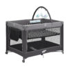 Pamo Babe Portable Playard,Sturdy Play Yard with Padded Mat and Toy bar with Soft Toys