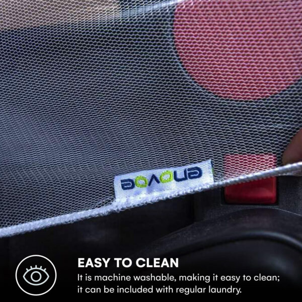 Enovoe Mosquito Net for Stroller, Bassinet, Cradle - Blue Baby Mosquito Net Cover for Playards, Pack N Plays, Mini Crib