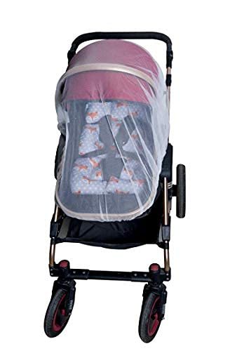 Enovoe Mosquito Net for Stroller, Bassinet, Cradle - Blue Baby Mosquito Net Cover for Playards, Pack N Plays, Mini Crib