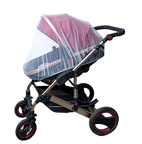 Enovoe Mosquito Net for Stroller, Bassinet, Cradle - Blue Baby Mosquito Net Cover for Playards, Pack N Plays, Mini Crib