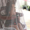 Enovoe Mosquito Net for Stroller, Bassinet, Cradle - Blue Baby Mosquito Net Cover for Playards, Pack N Plays, Mini Crib