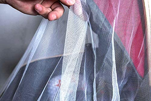 Enovoe Mosquito Net for Stroller, Bassinet, Cradle - Blue Baby Mosquito Net Cover for Playards, Pack N Plays, Mini Crib