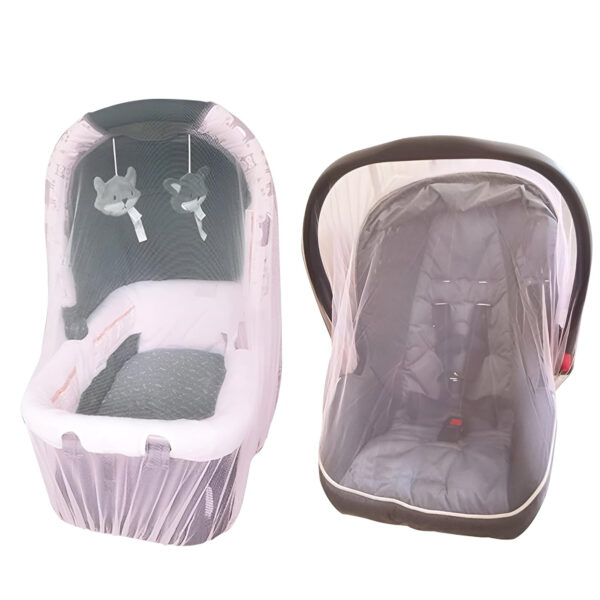 Enovoe Mosquito Net for Stroller, Bassinet, Cradle - Blue Baby Mosquito Net Cover for Playards, Pack N Plays, Mini Crib