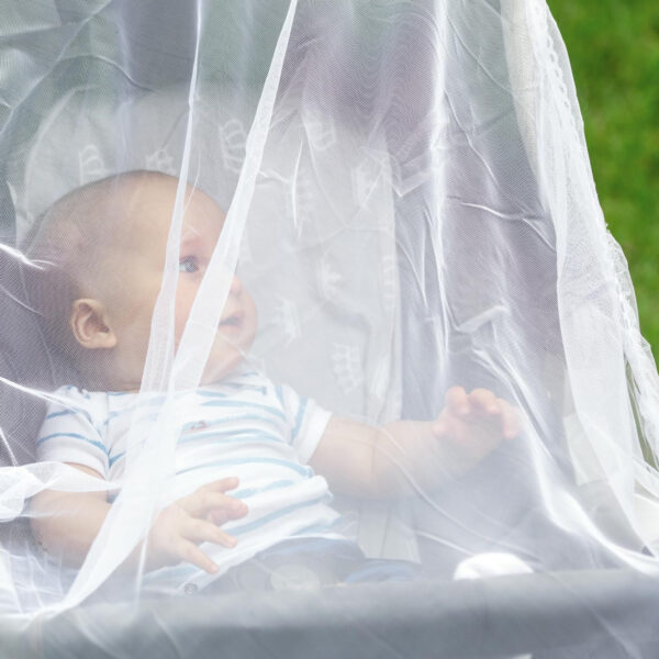 Enovoe Mosquito Net for Stroller, Bassinet, Cradle - Blue Baby Mosquito Net Cover for Playards, Pack N Plays, Mini Crib