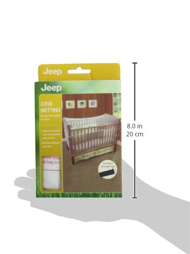 688a9f936b73fccd4de1f6ccc5c02ce8d746c6d9d95f38d17e215.jpg Jeep Crib Universal Size Crib Mosquito Net, White