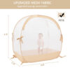 Crib Tent Crib Net to Keep Baby in, Pop Up Crib Tent Canopy Keep Baby from Climbing Out (55.2" L x 27.6" W x 51.6" H)