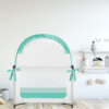 Crib Tent Crib Net to Keep Baby in, Pop Up Crib Tent Canopy Keep Baby from Climbing Out (55.2" L x 27.6" W x 51.6" H)