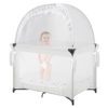 Crib Tent Crib Net to Keep Baby in, Pop Up Crib Tent Canopy Keep Baby from Climbing Out (55.2" L x 27.6" W x 51.6" H)