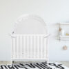 Crib Tent Crib Net to Keep Baby in, Pop Up Crib Tent Canopy Keep Baby from Climbing Out (55.2" L x 27.6" W x 51.6" H)