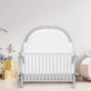 Crib Tent Crib Net to Keep Baby in, Pop Up Crib Tent Canopy Keep Baby from Climbing Out (55.2" L x 27.6" W x 51.6" H)