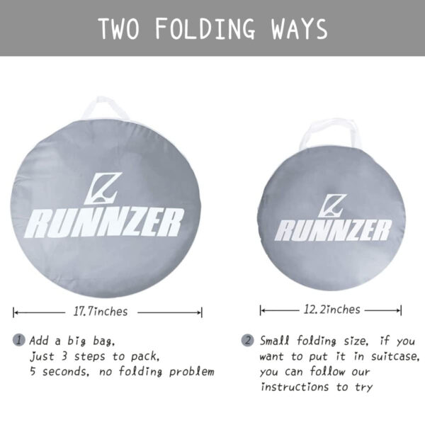 Crib Tent Crib Net to Keep Baby in, Pop Up Crib Tent Canopy Keep Baby from Climbing Out (55.2" L x 27.6" W x 51.6" H)