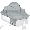 688aa07aadd51932e26e99cac95c0b5572364bb3c72cd0c72e5fe.jpg Orzbow Baby Crib Tent to Keep Baby from Climbing Out, Encrypted Mosquito Net for Crib, Crib Net with Two-Way Zippers, Durable and Breathable Mesh Cover, Falls and Mosquito Bites, White