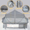 688aa07f0d6a7c630ff7d73dd4293a1ae30b80985401b691fbb79.jpg Orzbow Baby Crib Tent to Keep Baby from Climbing Out, Encrypted Mosquito Net for Crib, Crib Net with Two-Way Zippers, Durable and Breathable Mesh Cover, Falls and Mosquito Bites, White