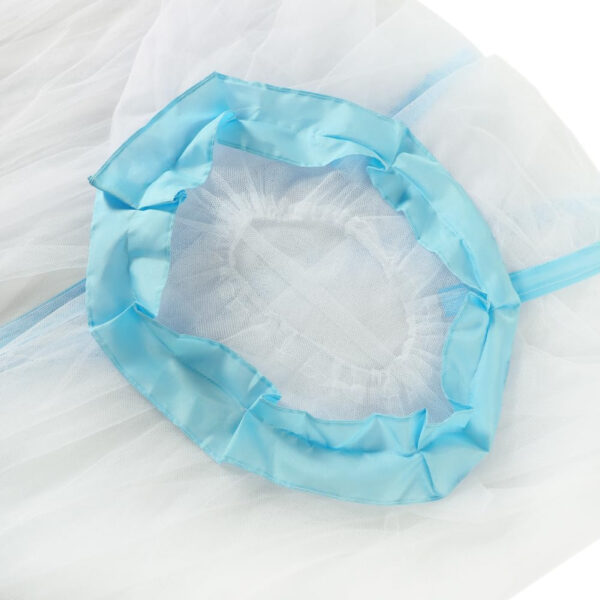 Crib Mosquito Net Universal Dome Cot Bed Crib Canopy Round Lace Mosquito Netting Foldable Baby Nursery Bed Mesh Tent Net Hanging Dome Curtain Cover Netting