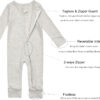 688aa2c48e5a663943e29238b1a673a8c1f42fe9d32f828904c86.jpg Aablexema Baby Cotton Fooltess Pajamas with Mitten, 3-pack Infant Romper Zip Up One Piece Jumpsuits Outfit