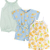Onesies Brand baby-girls 3-pack Romper