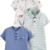 Simple Joys by Carter's baby-boys 3-pack Rompers
