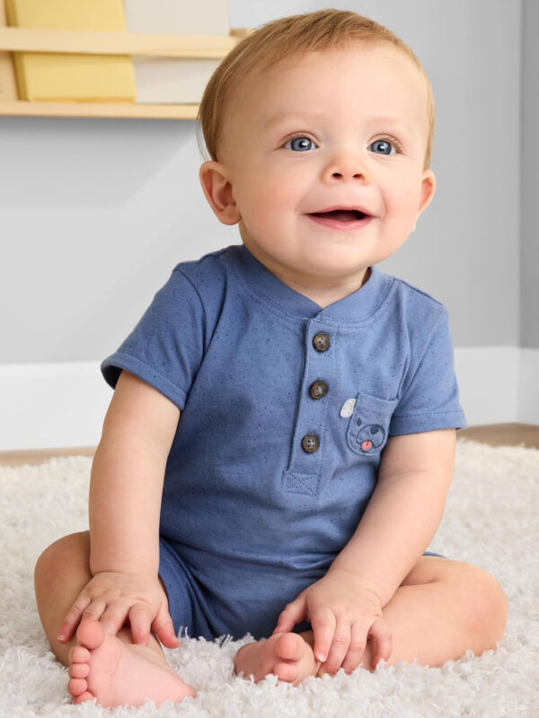 Simple Joys by Carter's baby-boys 3-pack Rompers