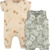 Gerber baby-boys Short Leg and Long Leg Romper Set