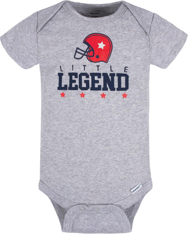 Gerber Baby Boys' 8-Pack Short Sleeve Onesies Bodysuits