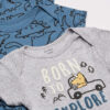 Gerber Baby Boys' 8-Pack Short Sleeve Onesies Bodysuits