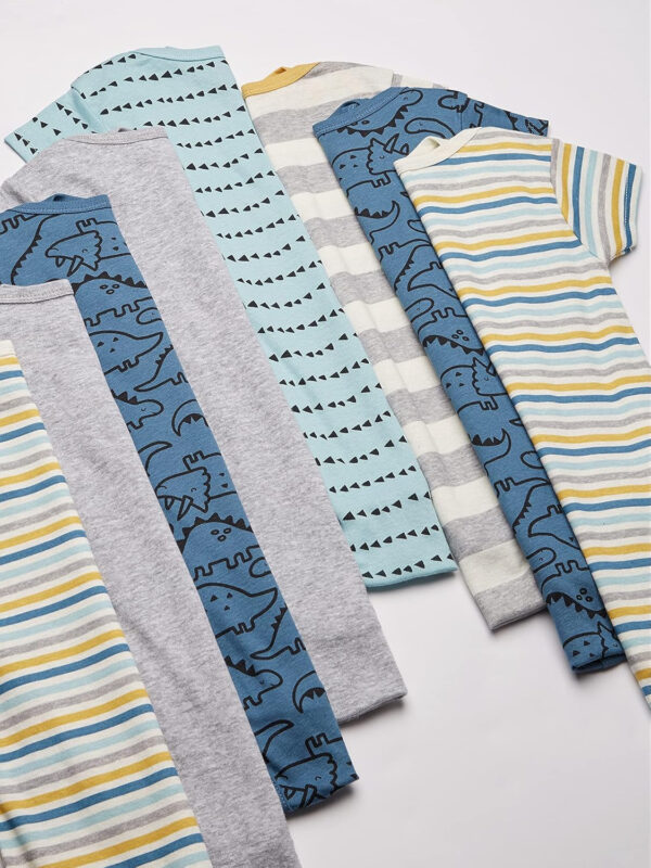 Gerber Baby Boys' 8-Pack Short Sleeve Onesies Bodysuits