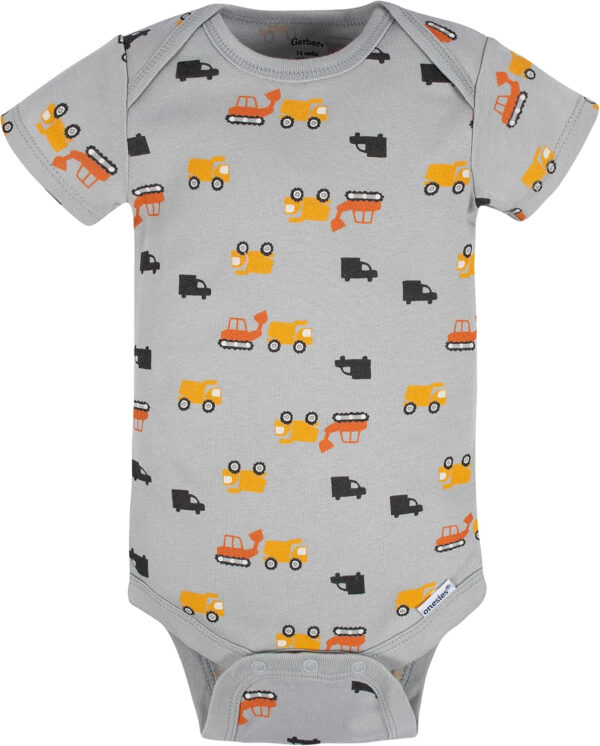 Gerber Baby Boys' 8-Pack Short Sleeve Onesies Bodysuits