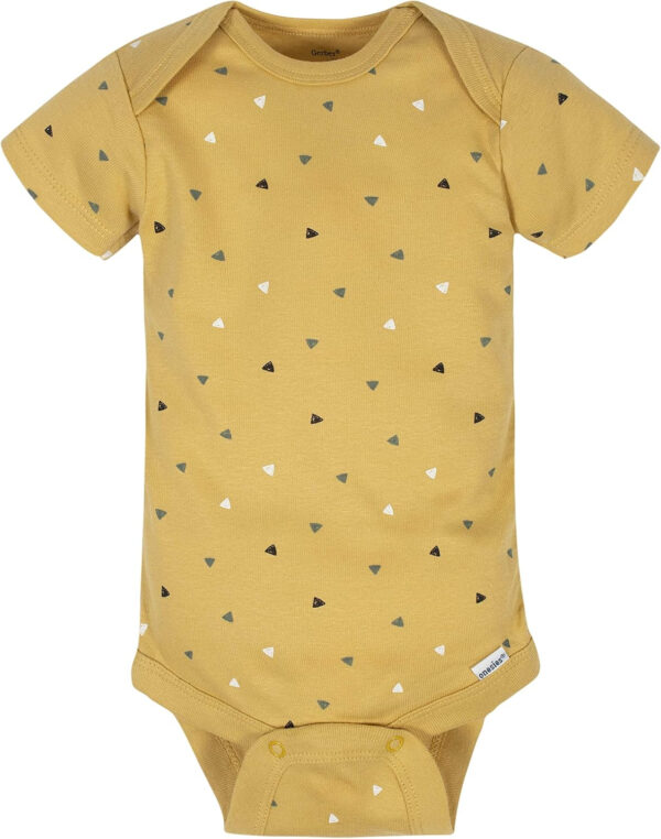 Gerber Baby Boys' 8-Pack Short Sleeve Onesies Bodysuits