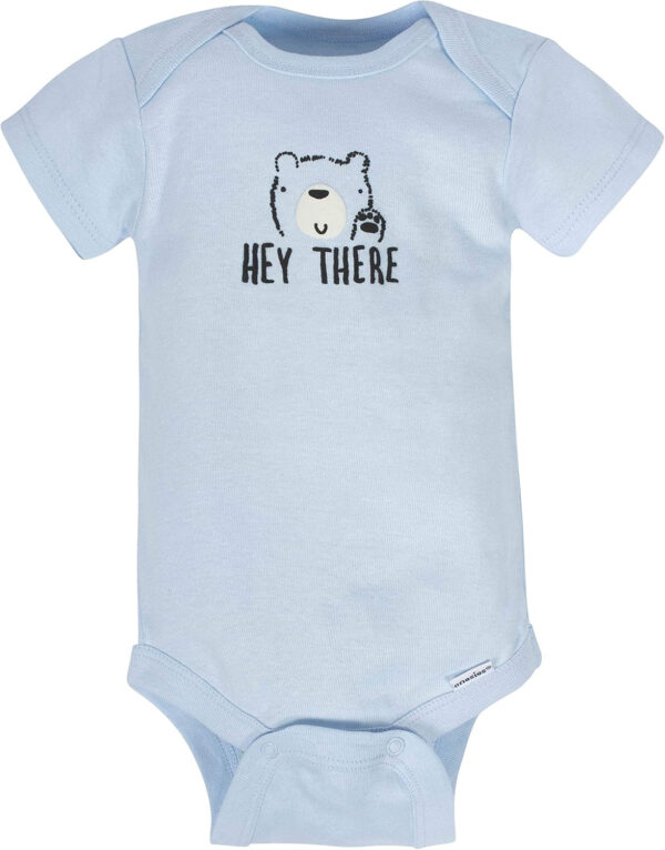 Gerber Baby Boys' 8-Pack Short Sleeve Onesies Bodysuits