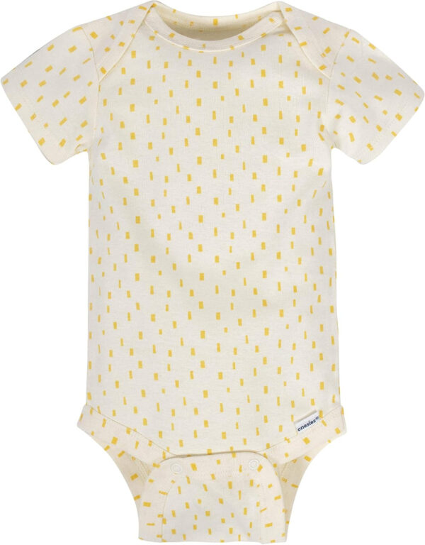 Gerber Baby Boys' 8-Pack Short Sleeve Onesies Bodysuits