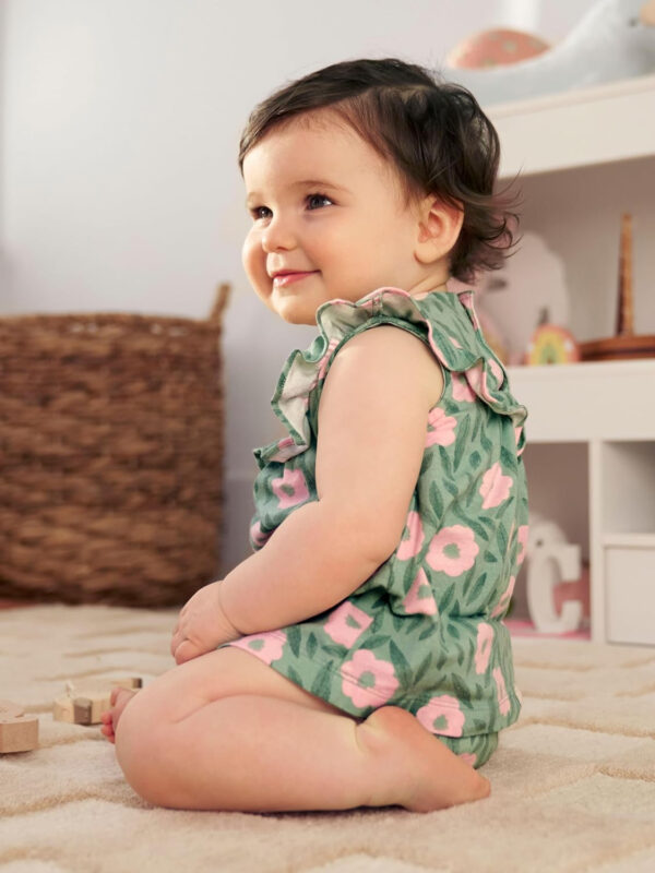Simple Joys by Carter's baby-girls 3-pack Romper, Sunsuit and Dress