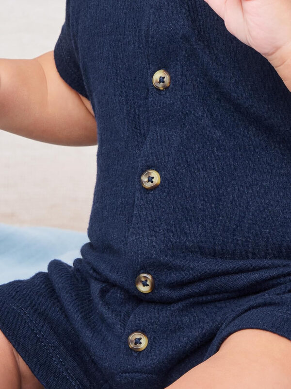 688aa87cde3b9515bac93066f7e12a5ac8b951262646465cce38a.jpg Simple Joys by Carter's baby-boys Button Rompers, Pack of 2
