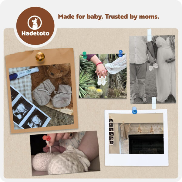 688ad66acd5836259c7908121981b1c8f671b3e85944ab6e223d1.jpg Hadetoto Baby Booties Newborn First Walkers Cozy Shoes Warm Knit Soft Booties for Toddler Infant Boy Girl