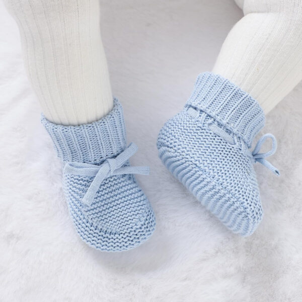 688ad66e4c4746c8bcdccaef17e7c2abf27e4c7d421eaf101b7e5.jpg Hadetoto Baby Booties Newborn First Walkers Cozy Shoes Warm Knit Soft Booties for Toddler Infant Boy Girl