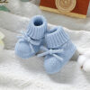 688ad66fd7abf71e1a8c2a11276baf975f616def08c9b6eab815f.jpg Hadetoto Baby Booties Newborn First Walkers Cozy Shoes Warm Knit Soft Booties for Toddler Infant Boy Girl
