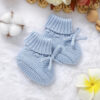 688ad67121b75579152f1c60b4b852196d9ba2fa31995e3847455.jpg Hadetoto Baby Booties Newborn First Walkers Cozy Shoes Warm Knit Soft Booties for Toddler Infant Boy Girl