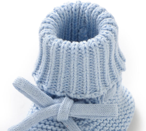 688ad672adffed42319298f11e1120db1b5ba474fa2c14d1c8ecd.jpg Hadetoto Baby Booties Newborn First Walkers Cozy Shoes Warm Knit Soft Booties for Toddler Infant Boy Girl