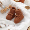 688ad69fe0e4bfbccd19cf732247d86bdb2c053ae075d1f4707e4.jpg Hadetoto Baby Booties Newborn First Walkers Cozy Shoes Warm Knit Soft Booties for Toddler Infant Boy Girl