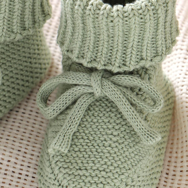 688ad6d30cfce3c00a4c0e4bd4da3c6c3fa0c0e04986673b5b320.jpg Hadetoto Baby Booties Newborn First Walkers Cozy Shoes Warm Knit Soft Booties for Toddler Infant Boy Girl