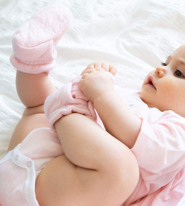 Burt's Bees Baby Newborn Essentials Unisex Organic Cotton Booties