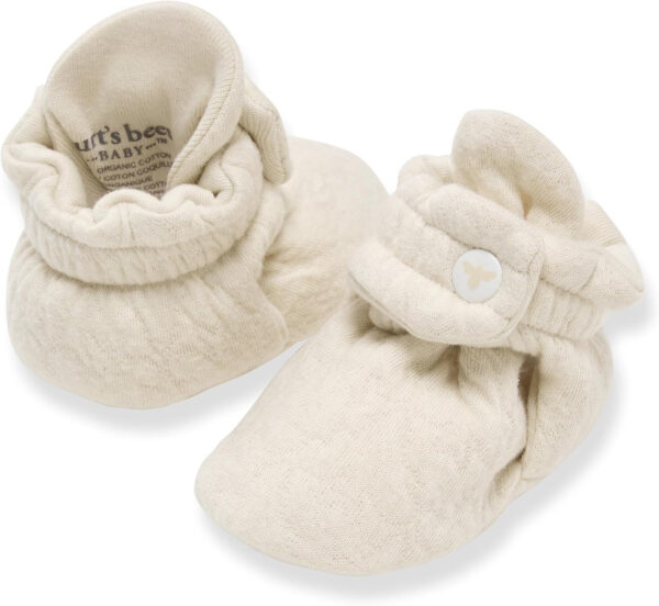 Burt's Bees Baby Newborn Essentials Unisex Organic Cotton Booties