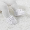 Hadetoto Baby Booties Newborn Cotton Knit Shoes Hand Crochet Soft First Walking Cozy Sneaker for Infant Boys Girls