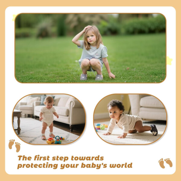 Mejale Baby Infant Toddler Shoes Slip-on Soft Sole Leather Moccasins Pre-Walkers